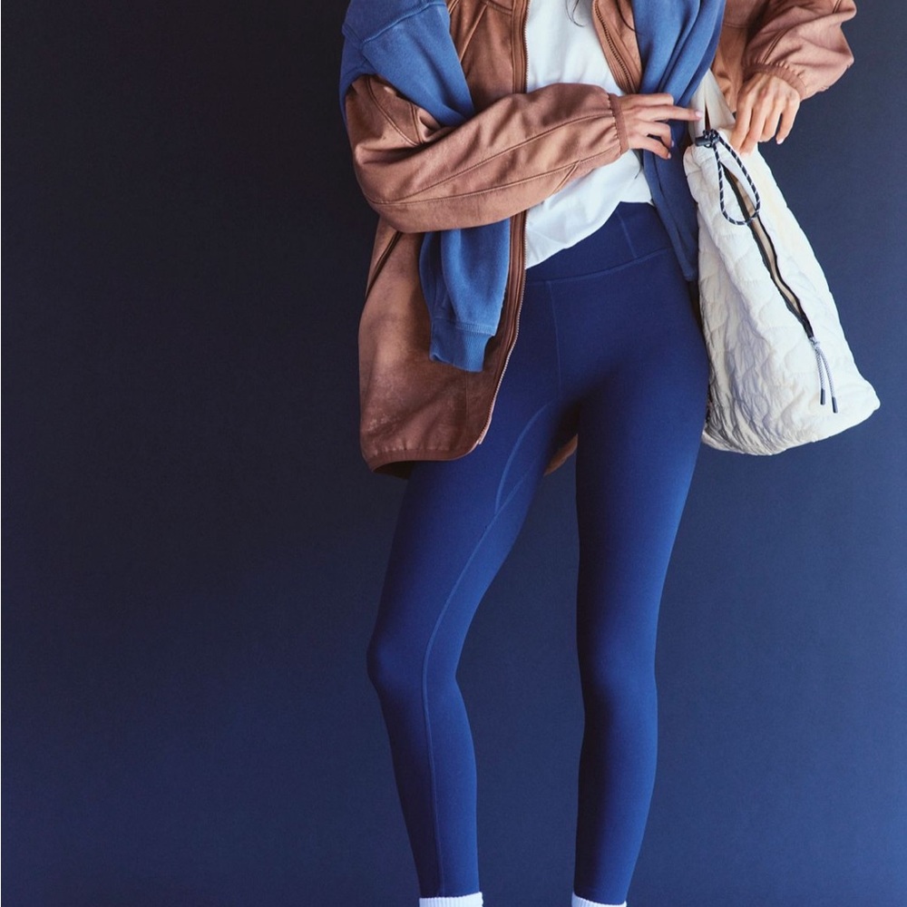 FP Movement by Free People Navy High-Rise Performance Leggings